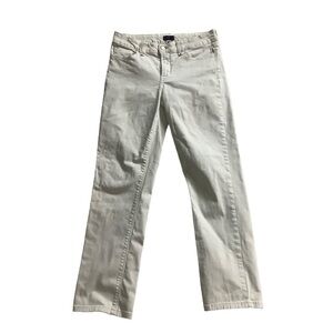 NYDJ Jeans Sz 4 Straight Cut White